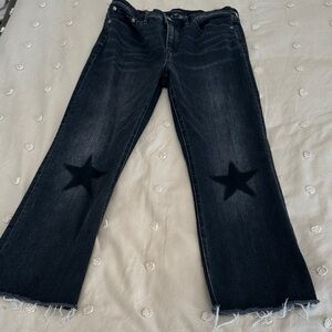 J crew stretch denim